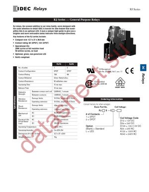 RJ2S-C-D100 datasheet  